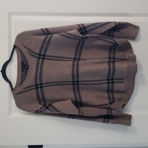 Design History Plaid Sweater
